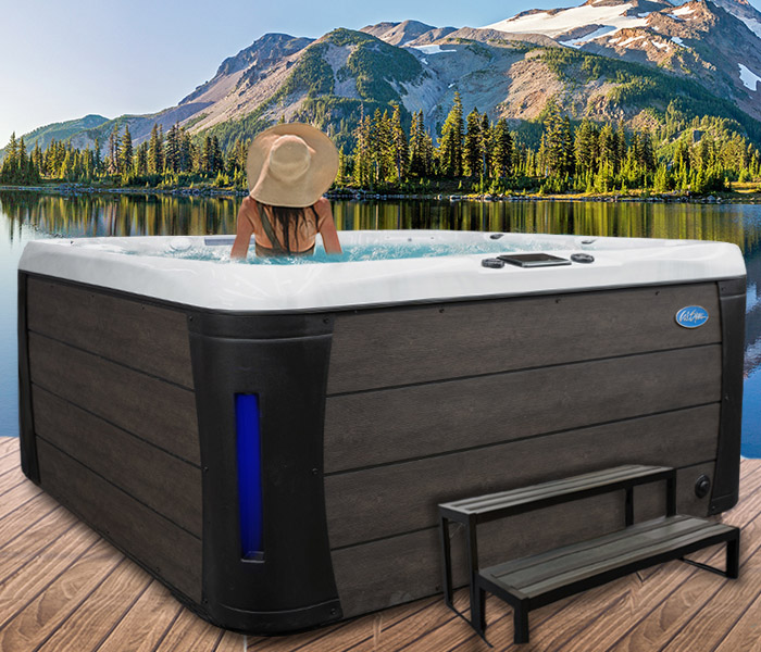 Calspas hot tub being used in a family setting - hot tubs spas for sale Burnsville